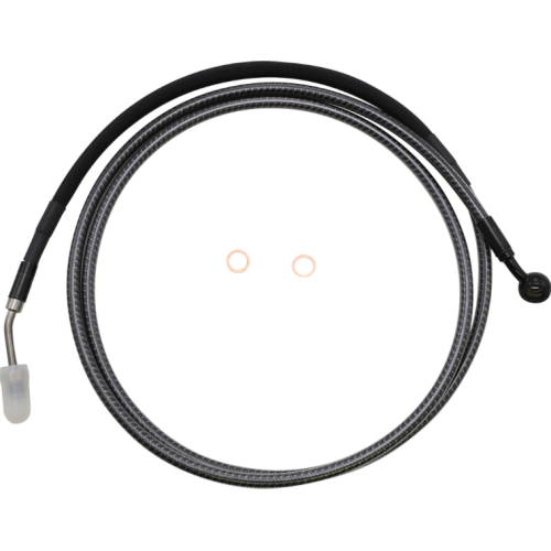 PartzBiz HD: 4409955-Magnum KARBONFIBR 74" Hydraulic Clutch Line 35 Degree Harley Touring 13-16