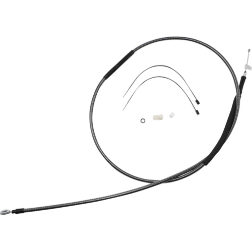 PartzBiz HD: 4409916-Magnum KARBONFIBR 72 11/16" High-Efficiency Polished Clutch Cable Harley 06-Up