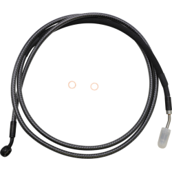 PartzBiz HD DS11321590 - Magnum KARBONFIBR 78" Hydraulic Clutch Line 35 Degree Harley Touring 14-16 PartzBiz HD DS11321590 - Magnum KARBONFIBR 78" Hydraulic Clutch Line 35 Degree Harley Touring 14-16