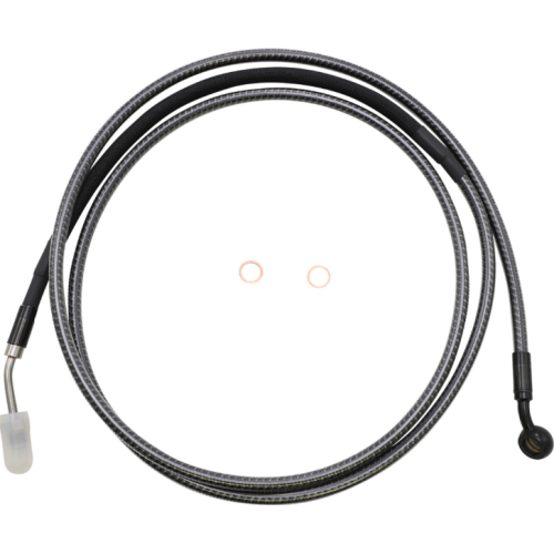 PartzBiz HD: 4409923-Magnum KARBONFIBR 74" Hydraulic Clutch Line 35 Degree Harley Touring 13-16
