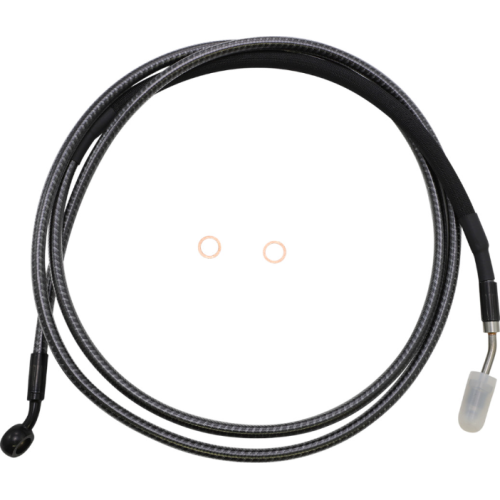 PartzBiz HD: 4409924-Magnum KARBONFIBR 80" Hydraulic Clutch Line 35 Degree Harley Touring 17-Up