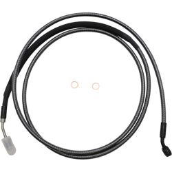 PartzBiz HD DS11321599 - Magnum KARBONFIBR 82" Hydraulic Clutch Line 35 Degree Harley Touring 17-Up PartzBiz HD DS11321599 - Magnum KARBONFIBR 82" Hydraulic Clutch Line 35 Degree Harley Touring 17-Up