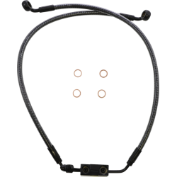 PartzBiz HD DS17416296 - Magnum KARBONFIBR Lower Brake Line AN-3 ABS Single Disc Harley Sportster 14-Up PartzBiz HD DS17416296 - Magnum KARBONFIBR Lower Brake Line AN-3 ABS Single Disc Harley Sportster 14-Up