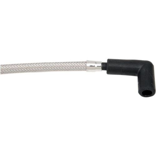 PartzBiz HD: 4409901-Magnum 3044S Polished Stainless Braided Spark Plug Wires 08-16 Harley FX 2104-0170 21040170