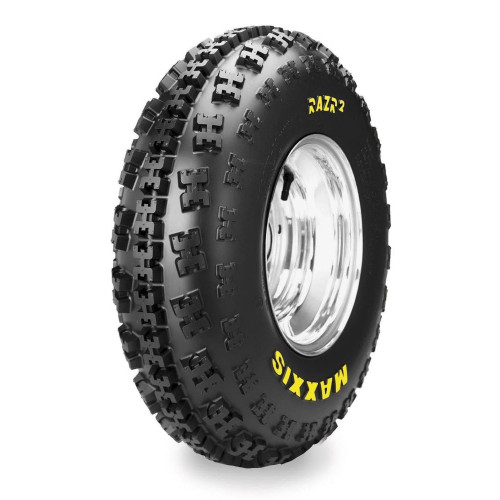 PartzBiz HD: 4409825-Maxxis TM00470100 RAZR2 M933 22x7x10 22x7-10 Bias Front Tire 6 Ply ATV Offroad 682401