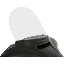 PartzBiz HD DS23100548 - Memphis Shades 15 ” กระจกบังลมเปลี่ยนแบบใส Harley 14-18 HD Batwing Fairing | MEP8190