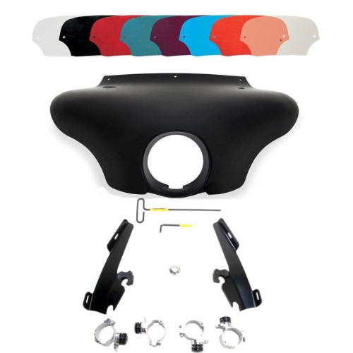 PartzBiz HD: 4409727-Memphis Shades Batwing Fairing Black Trigger Lock Mount Shield XL 883N/L 1200L | MEM7081 & MEB1999 PartzBiz HD: 4409727-Memphis Shades Batwing Fairing Black Trigger Lock Mount Shield XL 883N/L 1200L | MEM7081 & MEB1999