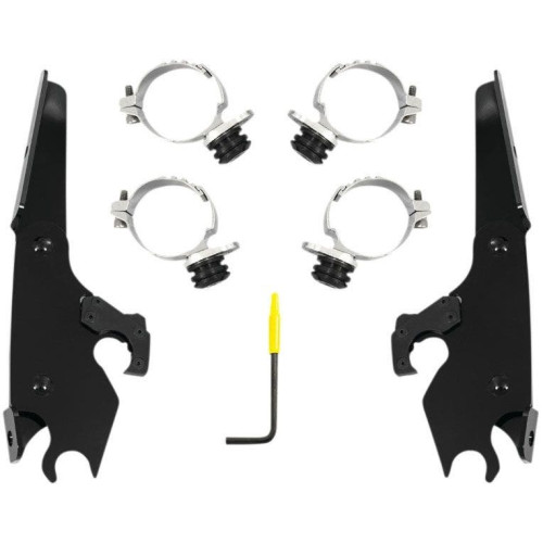PartzBiz HD: 4409706-Memphis Shades Batwing Fairing Trigger-Lock Mounting Kit Harley Roadster 16-20