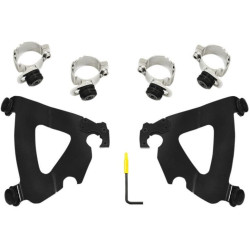 PartzBiz HD DS23200214 - Memphis Shades MEb2038 Black Road Warrior Fairing Trigger Lock Mount Kit Dyna 2320-0214 23200214 PartzBiz HD DS23200214 - Memphis Shades MEb2038 Black Road Warrior Fairing Trigger Lock Mount Kit Dyna 2320-0214 23200214
