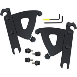 PartzBiz HD DS23200261 - Memphis Shades MEB2053 Black Road Warrior Trigger Lock Mount Kit Softail 00-17 Harley-Davidson Milwaukee Eight Softail Fat Bob FXFB 2320-0261 23200261 PartzBiz HD DS23200261 - Memphis Shades MEB2053 Black Road Warrior Trigger Lock Mount Kit Softail 00-17 Harley-Davidson Milwaukee Eight Softail Fat Bob FXFB 2320-0261 23200261