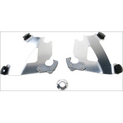 PartzBiz HD DS23200129 - Memphis Shades Polished Plate Only Mounts Cafe Fairing Harley 11-15 XL 883N | MEK1895 PartzBiz HD DS23200129 - Memphis Shades Polished Plate Only Mounts Cafe Fairing Harley 11-15 XL 883N | MEK1895