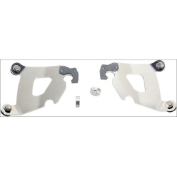 PartzBiz HD DS23200145 - Memphis Shades Polished Plate Only Mounts Cafe Fairing Harley XL 1200C 11-15 | MEK1707 PartzBiz HD DS23200145 - Memphis Shades Polished Plate Only Mounts Cafe Fairing Harley XL 1200C 11-15 | MEK1707