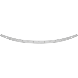 PartzBiz HD DS23500359 - Memphis Shades Polished Stainless Steel Windshield Trim Dish Harley Batwing 96-13 PartzBiz HD DS23500359 - Memphis Shades Polished Stainless Steel Windshield Trim Dish Harley Batwing 96-13