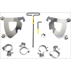 PartzBiz HD DS23200164 - Memphis Shades Polished Trigger-Lock Mount Gauntlet Fairing Harley XL 11-15 883L | MEK2002 PartzBiz HD DS23200164 - Memphis Shades Polished Trigger-Lock Mount Gauntlet Fairing Harley XL 11-15 883L | MEK2002