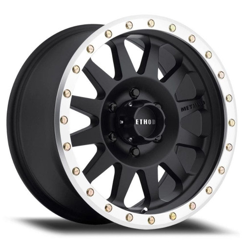 PartzBiz HD: 4409529-Method Race Wheels Double Standard Matte Black Machined 17X8.5 5X5 +0mm Rim Jeep Wrangler JK JL JT Grand Cherokee WJ WK WK2 Commander Wheels Rims Upgrade 5x127 5 Lug Offroad 4x4 PartzBiz HD: 4409529-Method Race Wheels Double Standard Matte Black Machined 17X8.5 5X5 +0mm Rim Jeep Wrangler JK JL JT Grand Cherokee WJ WK WK2 Commander Wheels Rims Upgrade 5x127 5 Lug Offroad 4x4