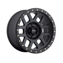 PartzBiz HD MRW-MR30978550500 - วิธีการแข่งขันล้อตารางเคลือบสีดำ 17X8.5 5X5 5X127 ET +0 มม.ออฟเซ็ตขอบJeep Wrangler JK JL JT Grand Cherokee WJ WK WK2 Commanderล้อขอบอัพเกรด 5x127 5 Lug Offroad 4x4