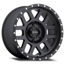 PartzBiz HD MRW-MR30678550500 - วิธีการแข่งขันล้อตาข่ายเคลือบสีดำ 17X8.5 5X5 5X127 ET +0 มม.ออฟเซ็ตขอบJeep Wrangler JK JL JT Gladiator Grand Cherokee WJ WK WK2 Commanderล้อขอบอัพเกรด 5x127 5 Lug Offroad 4x4