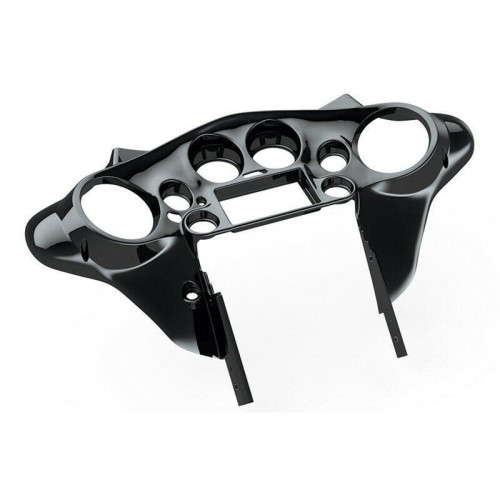 PartzBiz HD: 4409500-Metra 95-HDIF-NP Raw Double DIN Radio Batwing Fairing Install Kit Harley 98-13 Android Auto head unit radio motorcycle electra road glide tour tri glide king touring system dash painted black PartzBiz HD: 4409500-Metra 95-HDIF-NP Raw Double DIN Radio Batwing Fairing Install Kit Harley 98-13 Android Auto head unit radio motorcycle electra road glide tour tri glide king touring system dash painted black
