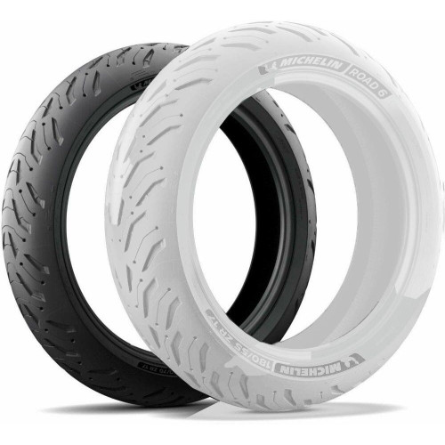 PartzBiz HD: 4409353-Michelin Road 6 Front Motorcycle Tire 120/70R19 60W Radial Tubeless 50551
