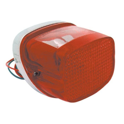 PartzBiz HD: 4409348-Mid USA 11210 OE 68008-7B Style Taillight Harley Big Twin Softail Sportster 73-99