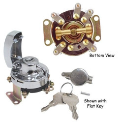 PartzBiz HD MU15030 - Mid USA 15030 V-Factor Chrome 5 โพสต์สวิตช์จุดระเบิด 36-95 Harley 71501-73T PartzBiz HD MU15030 - Mid USA 15030 V-Factor Chrome 5 โพสต์สวิตช์จุดระเบิด 36-95 Harley 71501-73T