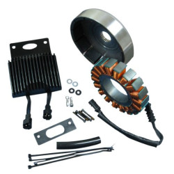 PartzBiz HD DS21121324 - Cycle Electric 58 Amp Stator Regulator ระบบชาร์จ Harley FLH 14-16 Air Cool | CE-94T-14 PartzBiz HD DS21121324 - Cycle Electric 58 Amp Stator Regulator ระบบชาร์จ Harley FLH 14-16 Air Cool | CE-94T-14