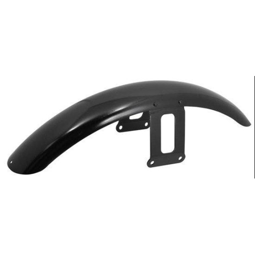 PartzBiz HD: 4409249-Mid USA 22453 V-Factor Steel Front 21 Wheel Fender w/ Bracket Harley Softail FX FXD Dyna Davidson Custom Bike Motorcycle old school chopper replacement upgrade 59924-80