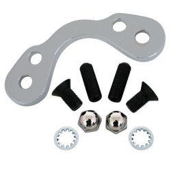 PartzBiz HD MU35312 - Mid USA 35312 Chrome Handlebar Riser Adapter Kit for Wide Springer Front End custom harley metric chopper cruiser springs shocks forks PartzBiz HD MU35312 - Mid USA 35312 Chrome Handlebar Riser Adapter Kit for Wide Springer Front End custom harley metric chopper cruiser springs shocks forks