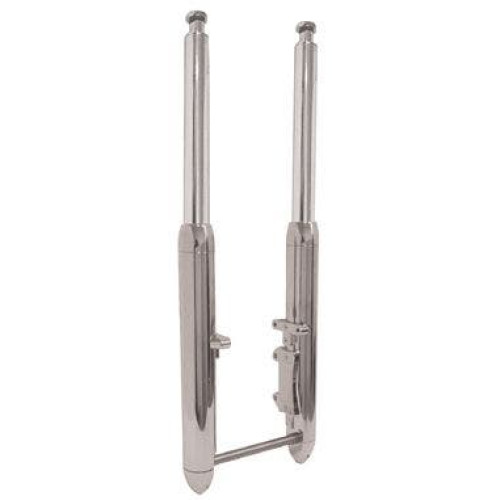 PartzBiz HD: 4409216-Mid USA 36750 Chrome Hardbody 41mm Fork Kit 84-99 Harley FXST FXDWG FXWG