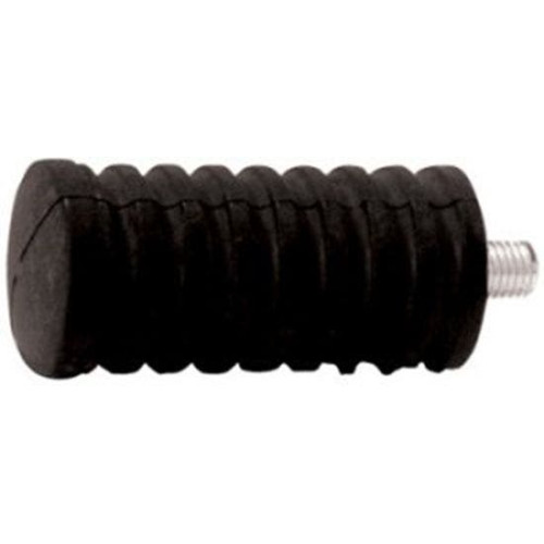 PartzBiz HD: 4409163-Mid USA 44110 V-Factor Black 2-1/8" x 1" Rubber Foot Shift Peg w/ Stud Harley Davidson Metric Custom Chopper Bike motorcycle Sifter Footpeg Replacement 34609-52T