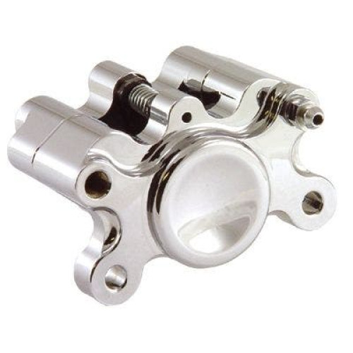 PartzBiz HD: 4409148-Mid USA 58762 Chrome Four Piston Brake Calipers Harley Big Twin Sportster