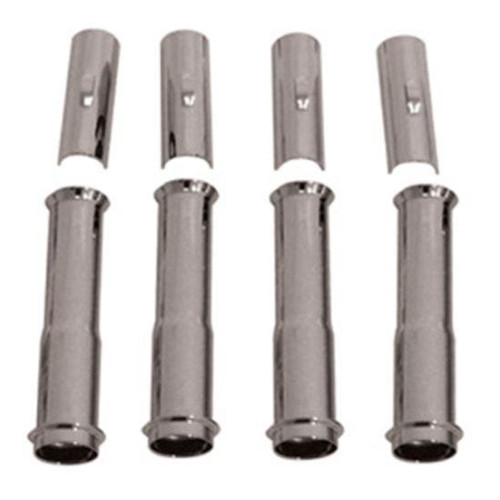 PartzBiz HD: 4409158-Mid USA 60539 Colony Chrome ชุดครอบ Pushrod 99-17 Harley Twin Cam