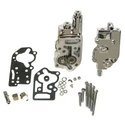 PartzBiz HD MU67095 - Mid USA 67095 V-Factor Polished Oil Pump Harley Evolution 92-99 OE 26053-92 Knucklehead Panhead Shovelhead big twin PartzBiz HD MU67095 - Mid USA 67095 V-Factor Polished Oil Pump Harley Evolution 92-99 OE 26053-92 Knucklehead Panhead Shovelhead big twin