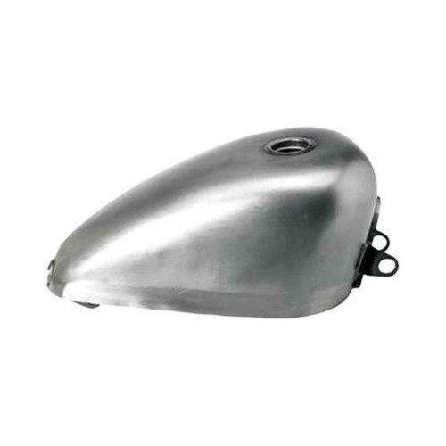 PartzBiz HD: 4409104-Mid USA 81031 2.25 Gallon Peanut Gas Tank Raw Steel 95-03 Harley-Davidson Sportster XL fuel Cell Capacity Upgrade Replacement