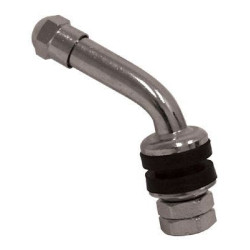 PartzBiz HD MU53212 (x2) - Mid USA Chrome Tubeless Wheel Valve Stem 45 Degree 4 Pack .480" Curved PartzBiz HD MU53212 (x2) - Mid USA Chrome Tubeless Wheel Valve Stem 45 Degree 4 Pack .480" Curved