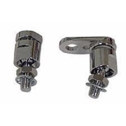 PartzBiz HD MU13424 - Mid USA Chrome Turn Signal Relocation Brackets Swivel Kit for Harley 88-Up PartzBiz HD MU13424 - Mid USA Chrome Turn Signal Relocation Brackets Swivel Kit for Harley 88-Up