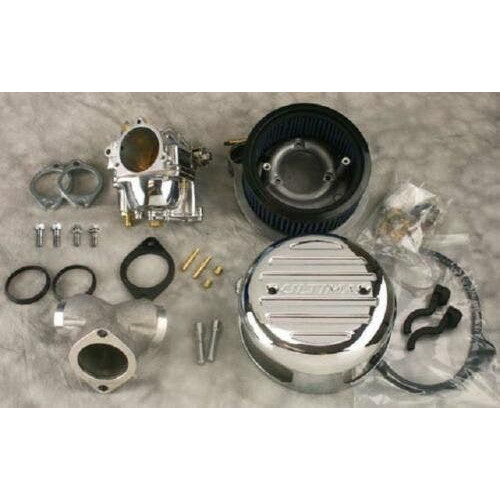 PartzBiz HD: 4409070-MidWest 42-126 Ultima Chrome R2 Complete Carburetor Kit 1984-1999 Harley EVO PartzBiz HD: 4409070-MidWest 42-126 Ultima Chrome R2 Complete Carburetor Kit 1984-1999 Harley EVO