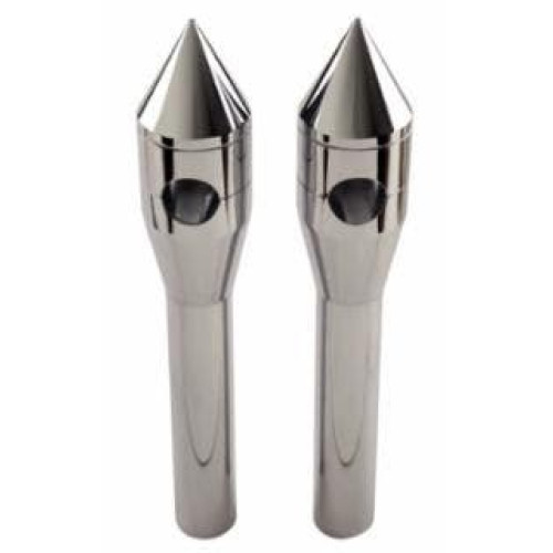 PartzBiz HD: 4409031-MidWest 34-148 Chrome Aluminum 8" Pointed 1" Handlebar Risers Harley Universal best new custom chopper bagger dresser motorcycle upgrade replacement PartzBiz HD: 4409031-MidWest 34-148 Chrome Aluminum 8" Pointed 1" Handlebar Risers Harley Universal best new custom chopper bagger dresser motorcycle upgrade replacement