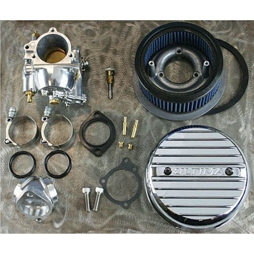 PartzBiz HD: 4409006-MidWest 42-127 Ultima Complete Carburetor Kit O-Ring Style Harley Shovelhead