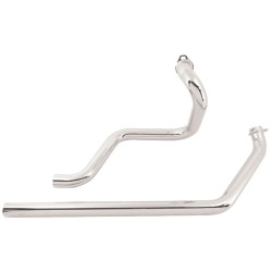 PartzBiz HD MW62-632 - MidWest 62-632 Chrome 1-3/4 ” ท่อไอเสีย Harley Shovelhead FLH '70-'84 PartzBiz HD MW62-632 - MidWest 62-632 Chrome 1-3/4 ” ท่อไอเสีย Harley Shovelhead FLH '70-'84