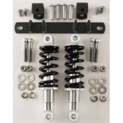PartzBiz HD MW82-55 - MidWest 82-55 Ultima Dual 6.5" Adjustable Shock Mount Solo Seat Bracket Kit Harley Davidson Chopper Bobber Vintage Classic Custom Sportster Honda Motorcycle Bike Saddle Upgrade Replacement Spring PartzBiz HD MW82-55 - MidWest 82-55 Ultima Dual 6.5" Adjustable Shock Mount Solo Seat Bracket Kit Harley Davidson Chopper Bobber Vintage Classic Custom Sportster Honda Motorcycle Bike Saddle Upgrade Replacement Spring