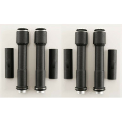 PartzBiz HD MW91-981 - MidWest 91-981 Ultima Black Push Rod Tube Cover Kit Harley EVO 84-99 Sportster Engine Bezel Accent Upgrade Replacement Custom Chopper Bike ที่ดีที่สุด PartzBiz HD MW91-981 - MidWest 91-981 Ultima Black Push Rod Tube Cover Kit Harley EVO 84-99 Sportster Engine Bezel Accent Upgrade Replacement Custom Chopper Bike ที่ดีที่สุด