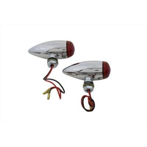 PartzBiz HD: 4408902-V-Twin Turn Signal Red LED Bullet Light for Harley | PartzBiz HD: 4408902-V-Twin Turn Signal Red LED Bullet Light for Harley |