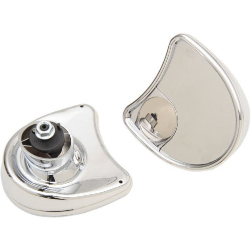 PartzBiz HD: 4408903-Drag Chrome Blind Spot Fairing Mounted Mirrors Harley FLHT/X Batwing 14-17 | 0640-0794 PartzBiz HD: 4408903-Drag Chrome Blind Spot Fairing Mounted Mirrors Harley FLHT/X Batwing 14-17 | 0640-0794