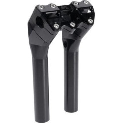 PartzBiz HD DS06020947 - MJK P-4521 อะโนไดซ์สีดำ ไรเซอร์ 10 ” สำหรับแฮนด์ 1 ” 2 ” Pullback Harley | พี-4521