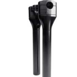 PartzBiz HD DS06020953 - MJK Performance P-4528 อะโนไดซ์สีดำ ไรเซอร์ 12” สำหรับแฮนด์ 1 1/8” Harley | P-4528