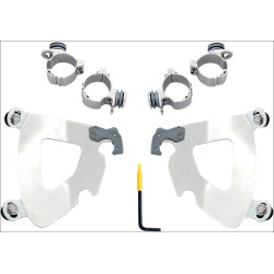 PartzBiz HD DS23200114 - Memphis Shades Polished Trigger-Lock Mount Gauntlet Fairing Harley XL 48 1200X | MEK1984 PartzBiz HD DS23200114 - Memphis Shades Polished Trigger-Lock Mount Gauntlet Fairing Harley XL 48 1200X | MEK1984