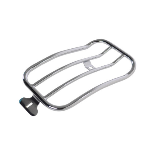 PartzBiz HD: 4408834-Motherwell Chrome 12" x 7" Rear Solo Luggage Rack Harley M8 Softail FXLR 18-Up 1510-0408 15100408