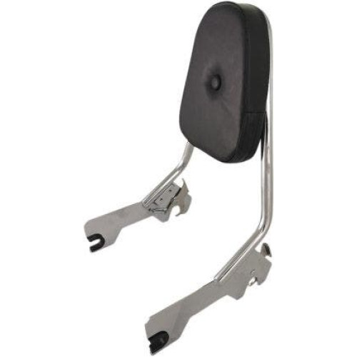 PartzBiz HD: 4408822-Motherwell MWL-156S-18 Chrome Quick Release Backrest Sissy Bar Softail M8 18-Up 2018 2019  Harley Touring luggage bag cargo carrier 2018-Up Harley-Davidson Milwaukee Eight Softail DELUXE FLDE FLHC FLSL FXBB heritage slim fat bob boy 