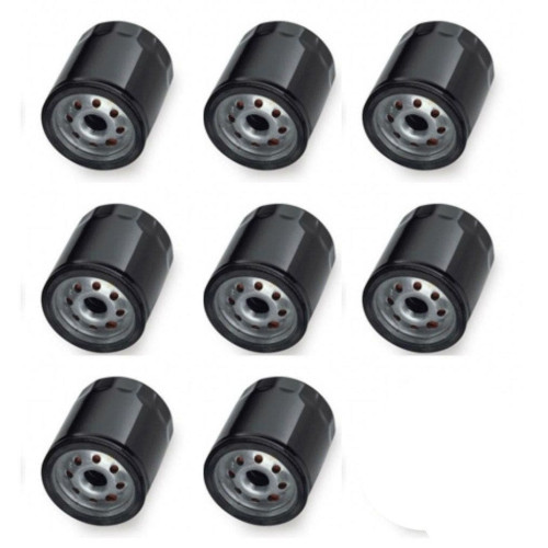 PartzBiz HD: 4408776-Motor Factory 22-251 Set of Eight Black Oil Filter Harley TC M8 99-20 OE 63731-99 PartzBiz HD: 4408776-Motor Factory 22-251 Set of Eight Black Oil Filter Harley TC M8 99-20 OE 63731-99
